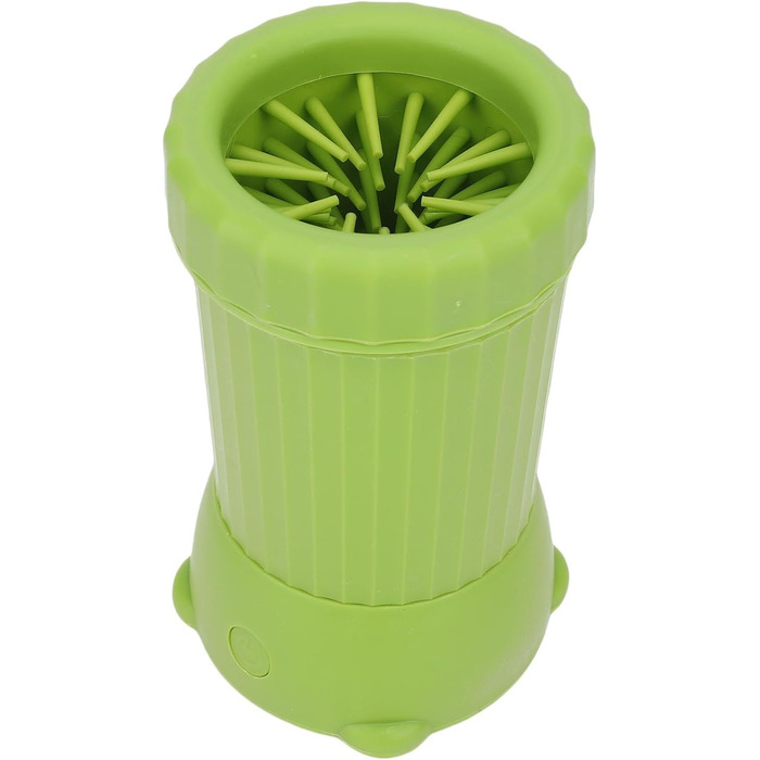 Автоматичний мийка лап для собак Oreilet, електричний пристрій для миття лап для собак і котів, портативна чаша для чищення лап для маленьких та середніх тварин (зелений)