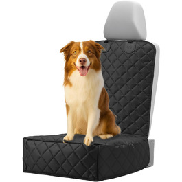 Захисний чохол на сидіння автомобіля для собак QWORK®, універсальний, для заднього сидіння, міцний, захист від бруду та подряпин, підходить для всіх авто, мінівенів та SUV