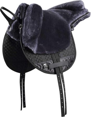 Сідло з овечої шерсті Engel Reitsport R2 англійське, антрацит