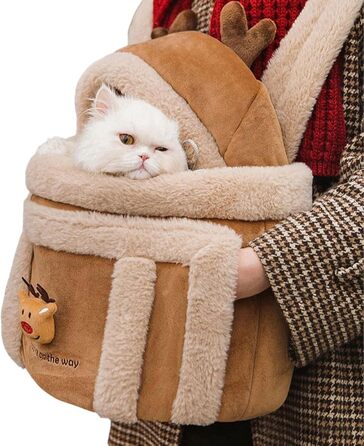 Сумочка для собак - переноска для маленьких собак | Зимова переноска для цуценят | Для подорожей, прогулянок, активного відпочинку, літака, кемпінгу, дому, зими, маленьких собак