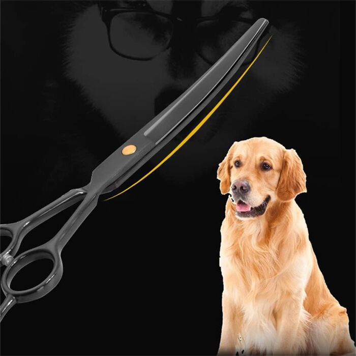 Набір професійних ножиць для грумінгу тварин, нержавіюча сталь, для собак, котів та інших тварин