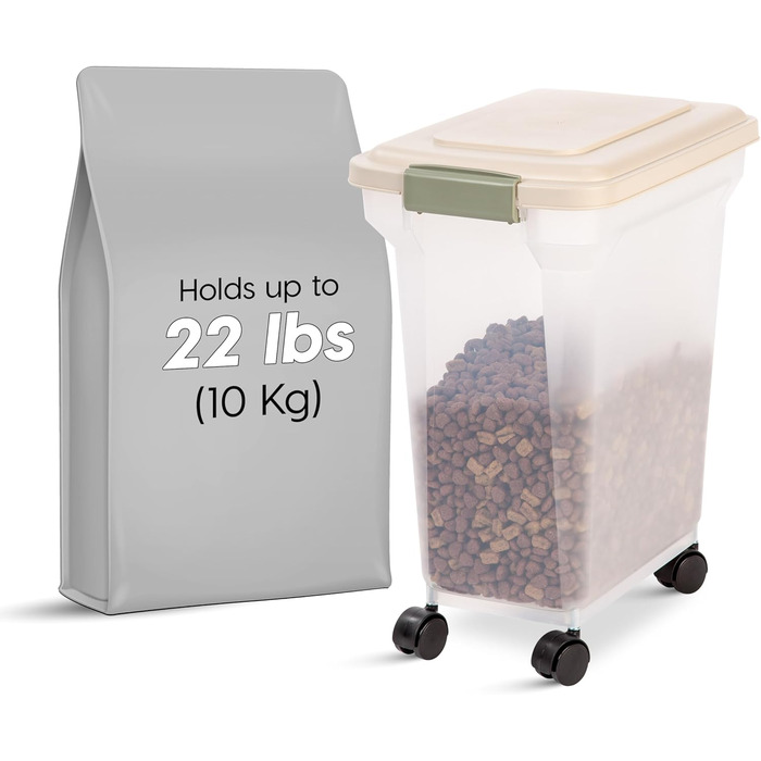 Контейнер для корму для тварин IRIS USA, герметичний, 67 л