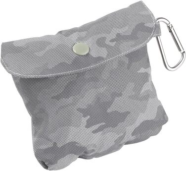 Дощовик для собак Huka to go срібного кольору, розмір 50