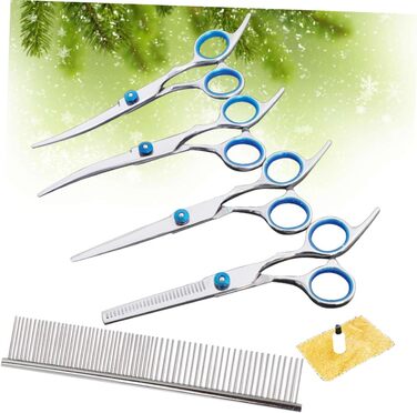Набір професійних ножиць для грумінгу собак та котів, 6 дюймів, нержавіюча сталь