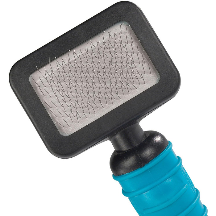 Зубна щітка для грумінгу собак Aster - ергономічна щітка для догляду за шерстю, чорна (xs)