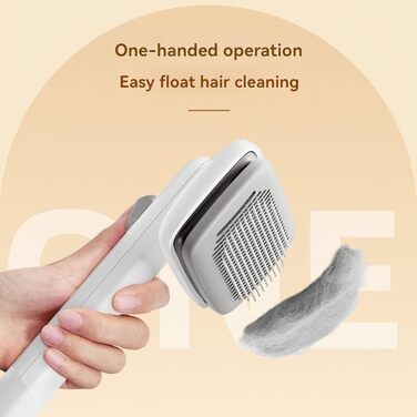 Іонна щітка для тварин Piddy Pet - вичісує шерсть без виривання, для собак та котів