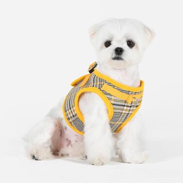 Шлейка для собак BACOPAS Orange S (Жовтий_Lucas, Large)