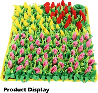 Мат для носової роботи для собак MHTTEC, килимок для пошуку, годівниця для повільного годування, 75 x 50 см, 1 шт.