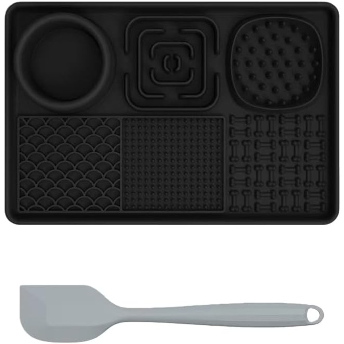 Миска для собак WANGSHUO для повільного годування, інтерактивна миска-головоломка, антиковзаюча, 30х20 см