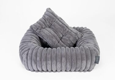 TrendPet Бісквітне ліжко для собак (Сірий, S)