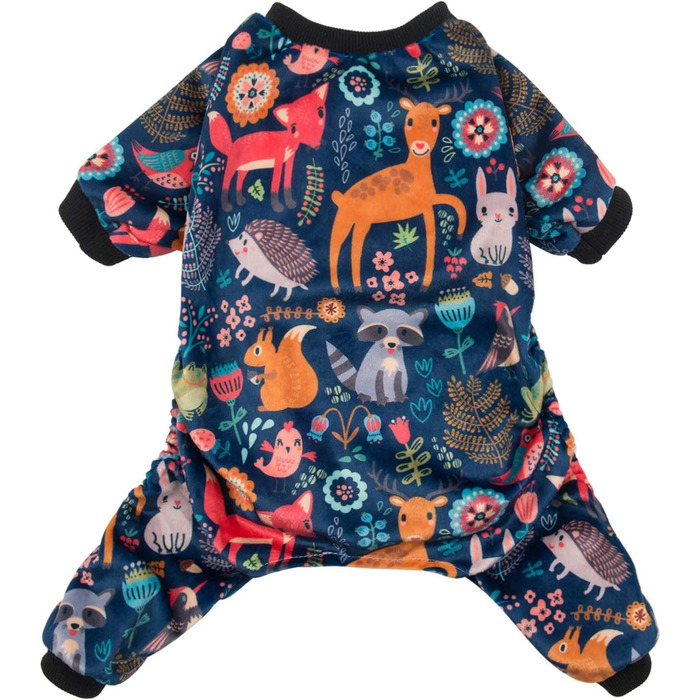 Піжама для собак CuteBone Pink Pig Schwein великого розміру, м'яка, еластична, для дому та зими, XL