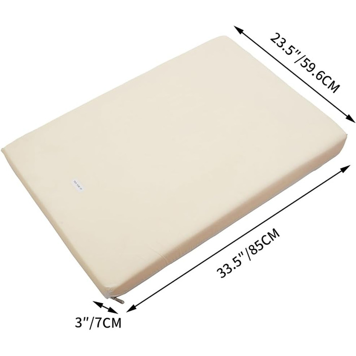 Ортопедичний лежак для собак JOYELF з піною з пам'яті - великий розмір