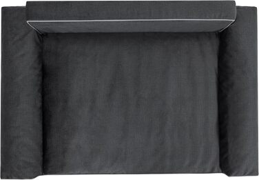 М'яке ліжко для собак, лежанка для тварин, коричнева, 98 x 66 см (Fancy, XL)