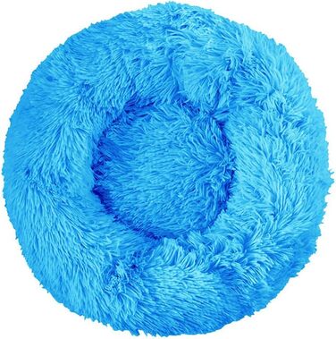 Подушка-бублик для котів та собак, 60 см, зелена, самонагріваюча, зручна, миється