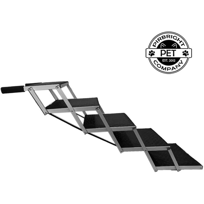 Складана переносна драбина для собак у багажник, для собак, сходинки, рампи для собак великих, середніх та маленьких порід, легка, складна, для автомобілів, SUV, вантажівок