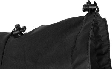 Дощовик для собак Non-stop dogwear Fjord, водонепроникний, регульований, з дихаючою тканиною, світловідбиваючими смугами, отворами для повідка та петлями для лап, для середніх порід (помаранчево-чорний, розмір 55)