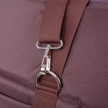 BOUTIQUE ZOO Сумка-переноска для собак XL (до 15 кг) – велика переноска для середніх собак та котів – м'яка, складна та пральна – 52×35×39 см – (Д 52 x Ш 35 x В 39 см, Коричневий Бежевий/Мінки)