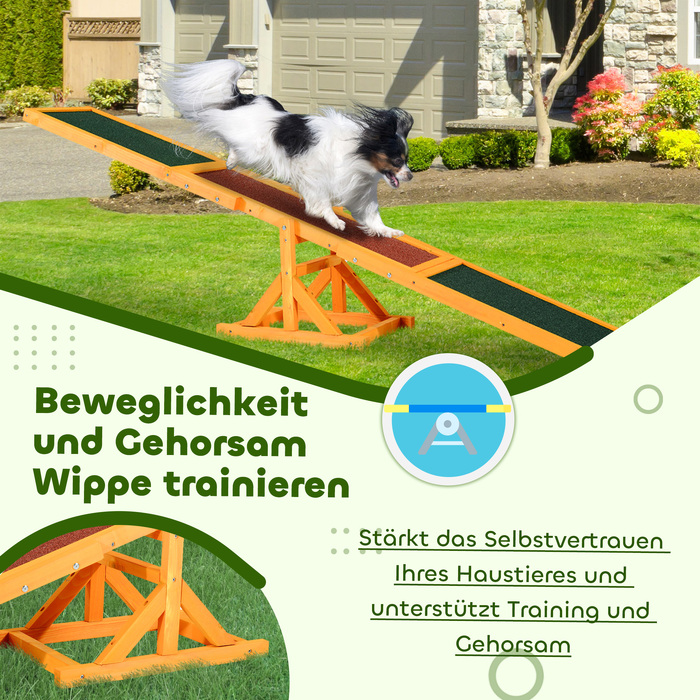 Балансир для собак (Agility), протиковзкий, до 50 кг, 180 x 30 x 30 см