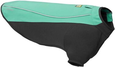 RUFFWEAR Cloud Chaser Jacket – теплий та водонепроникний дощовик для собак з рукавами, Aurora Teal, X-Small