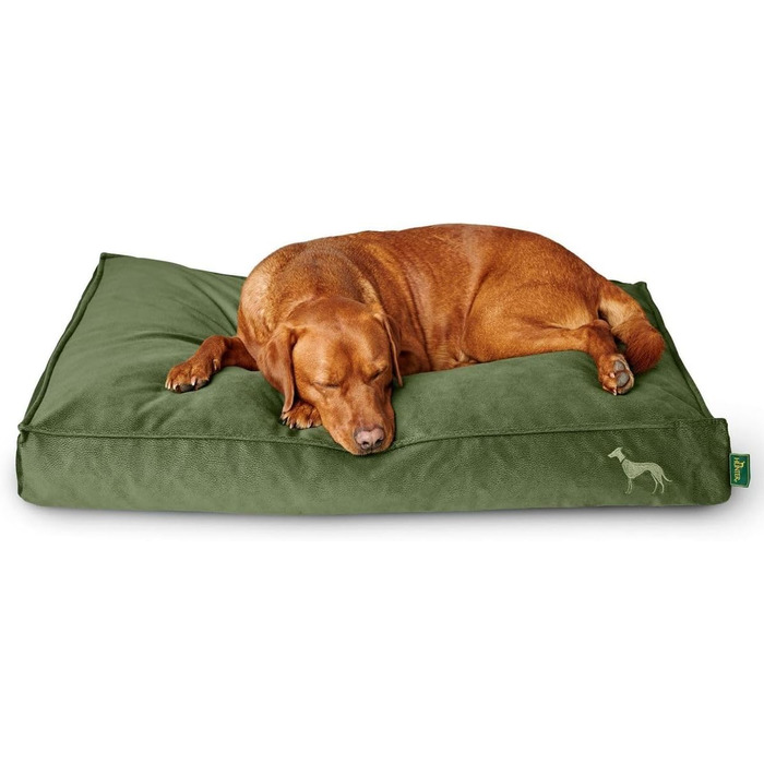 Ортопедична подушка для собак HUNTER Merida, оливковий колір, розмір L