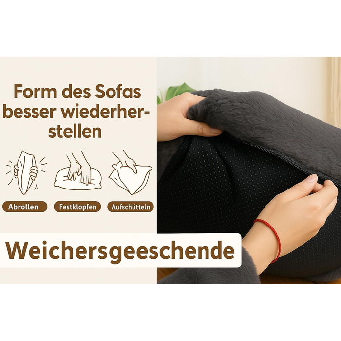 М'яке ліжко для котів та собак, зручне диванчик з неслизьким дном (Сірий, M)