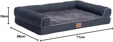 Ортопедичне лежанка для собак преміум-класу з піною 