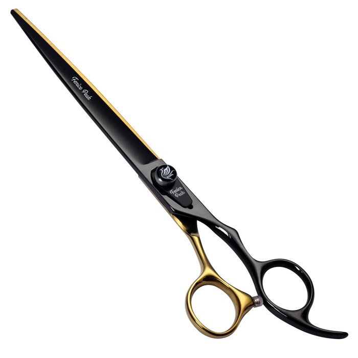 Професійна фен для собак Fenice Peak 20,3 см: чорна шерсть, ергономічна ручка, 440C сталь, 8 дюймів