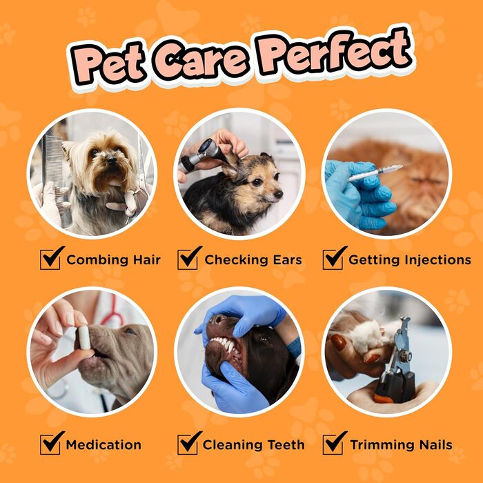 Гамак для грумінгу собак - рушник для догляду за шерстю, оранжевий, розмір L