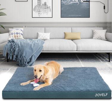 Килимок для собак Joyelf середнього розміру, 76 x 51 x 7.5 см, водонепроникний, знімний, для собак маленьких та середніх порід