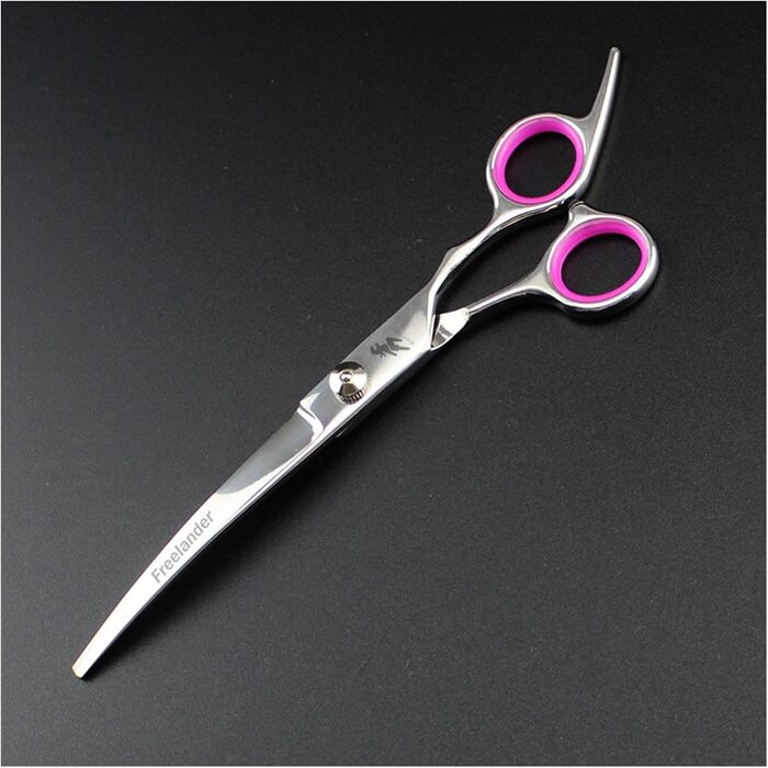 Професійна витончена ножиці для грумінгу собак та котів, 18 см, нержавіюча сталь, для грумін-салонів
