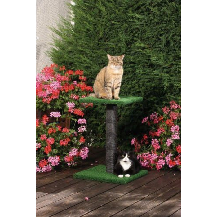 CLEVERCAT Вуличний когтеточка-лежак Terrasso для тераси та балкона, для котів, стійкий до погоди