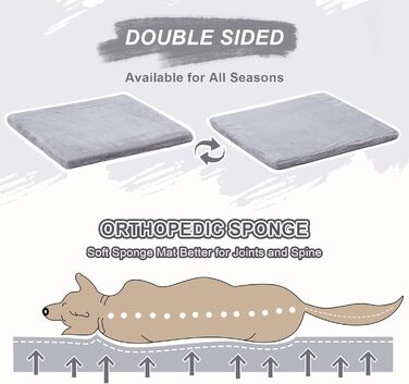 Будинок для собак Jiupety, XL, 51x46x46 см, сірий - затишний лежак для собак вагою 7-14 кг, підходить для дому