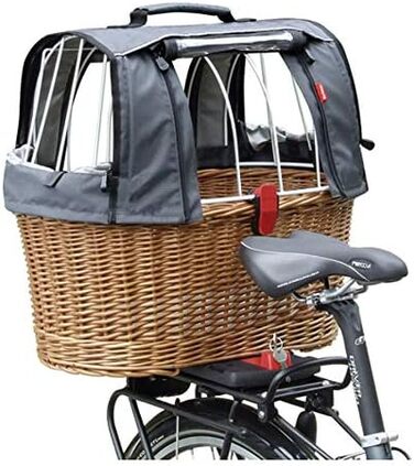 Універсальний кошик для собак KlickFix Doggy Basket Plus GTA, бежевий, 36x52x46 см