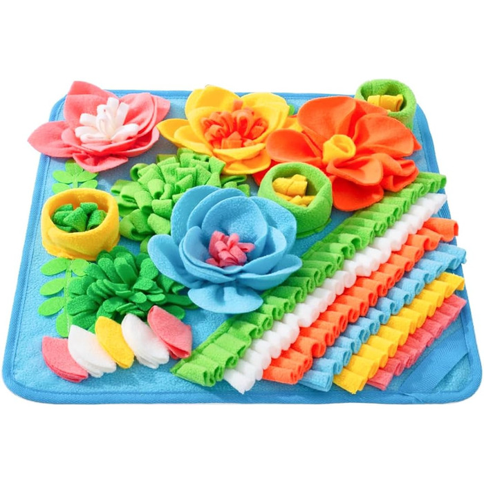 Килимок для пошуку їжі для собак, навчальний килимок для собак та котів, іграшка-килимок для цуценят та дорослих собак