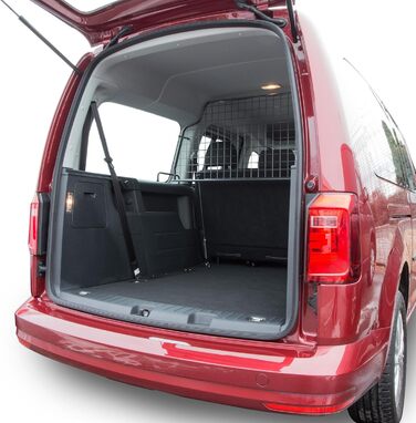 Сітка-перегородка Travall для Volkswagen Caddy (2003-2020). Захист багажника для собак, міцне сталеве сітка.