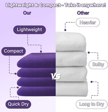 Водонепроникний плед для собак та котів, 203 x 152 см (фіолетовий/сірий)