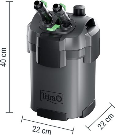 Зовнішній фільтр для акваріума Tetra EX 700 Plus, до 200 л, потужний, для кришталево чистої води