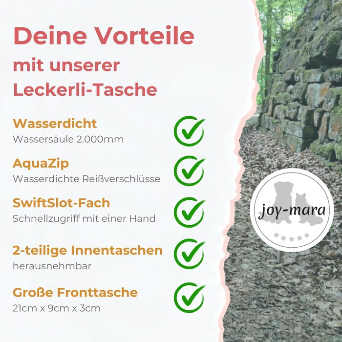 Водонепроникна сумка-пояс для собак - сумка для ласощів, сумка для тренувань, сумка для прогулянок з тримачем для пляшки, сумка для корму з дозатором для відходів, бордово-червона