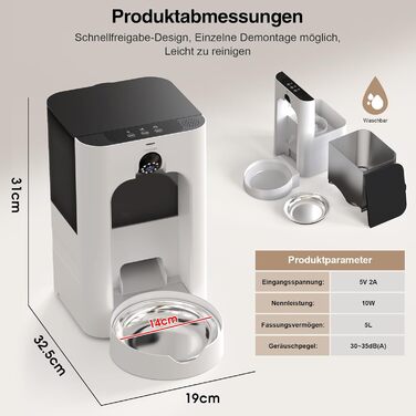 Автоматичний годівниця для котів з таймером: зручний та надійний автодозатор корму