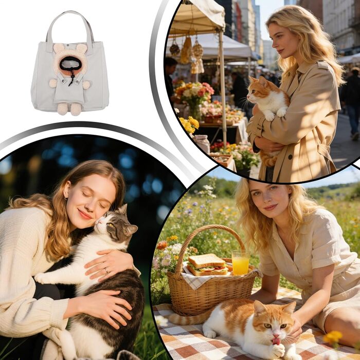 Сумка-переноска для собак - велика, дихаюча, м'яка, з канвасу. Ідеально для подорожей, прогулянок, авто, літака та щоденного використання