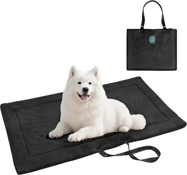 Водонепроникний килимок для собак Pawsse: для подорожей, авто, кемпінгу. Сірий (127 x 70 см)