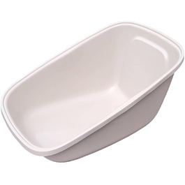 Великий туалет для котів XXXL Schalentoilette, пісочниця для великих котів, бежевий