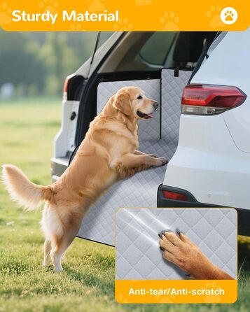 Захисна килимок для багажника авто від Lekespring: водонепроникний, стійкий до подряпин, з захистом бокових стінок та краю завантаження. Легкий у догляді та міцний. Колір: сірий