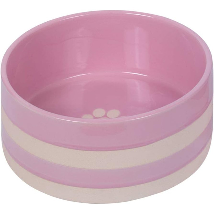Ноббі Керамічна миска Strio, рожево-кремовий, діаметр 21 см, об'єм 2 л, 1 шт.
