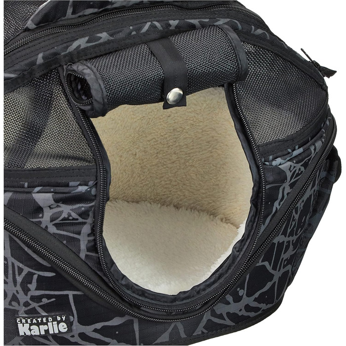 Karlie Shopper de Luxe: стильна сумка-шопер, розмір L (48x40x36 см), аксесуар для дрібниць 10x5x10 см