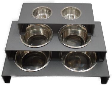 Набір мисок для собак Doppel: годівниця, підставка, миска для корму, годівниця для собак, миска для їжі