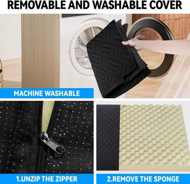 Накидка на сидіння для собак у вантажівку, чорна, з жорстким дном | Автоматичний килимок для тварин