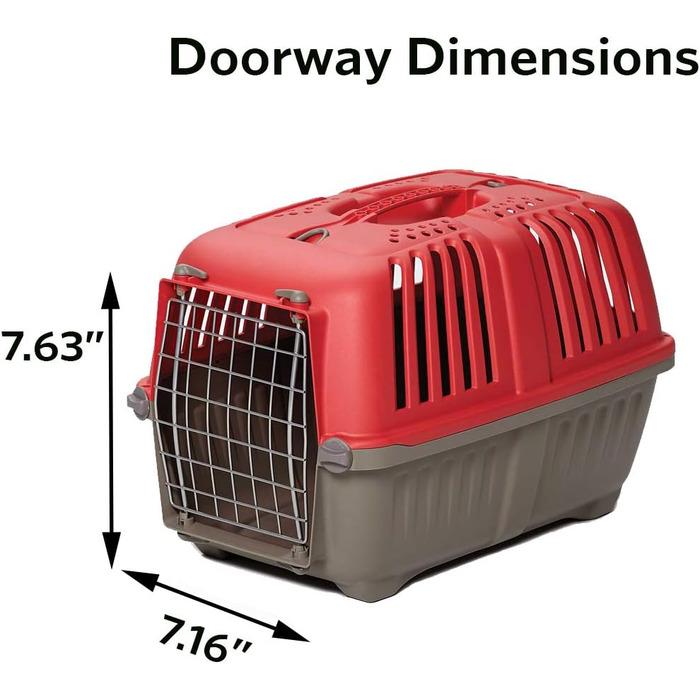 Транспортна сумка для собак і котів MidWest Homes for Pets, для малих тварин, 17,91 x 11,5 x 12 см, для малих порід