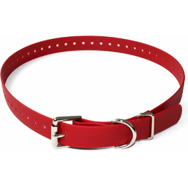 Нашийник для собак Educator Biothane, 1.9 см, червоний (3/4 дюйма)