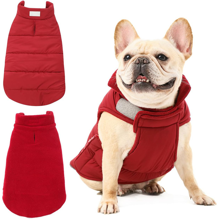 Жилет для домашніх тварин, червоний, розмір Medium